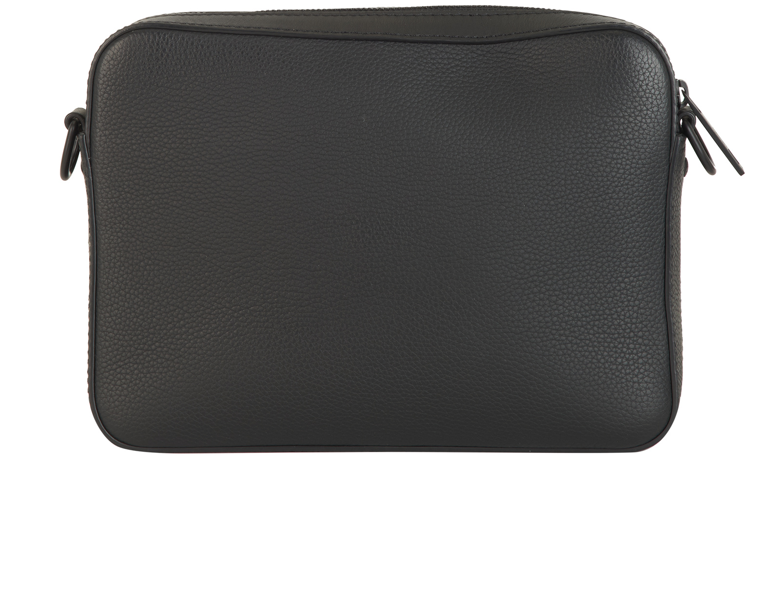 Fastline Messenger Bag, &pound;1,500, Handbags, Black, Leather, Back view